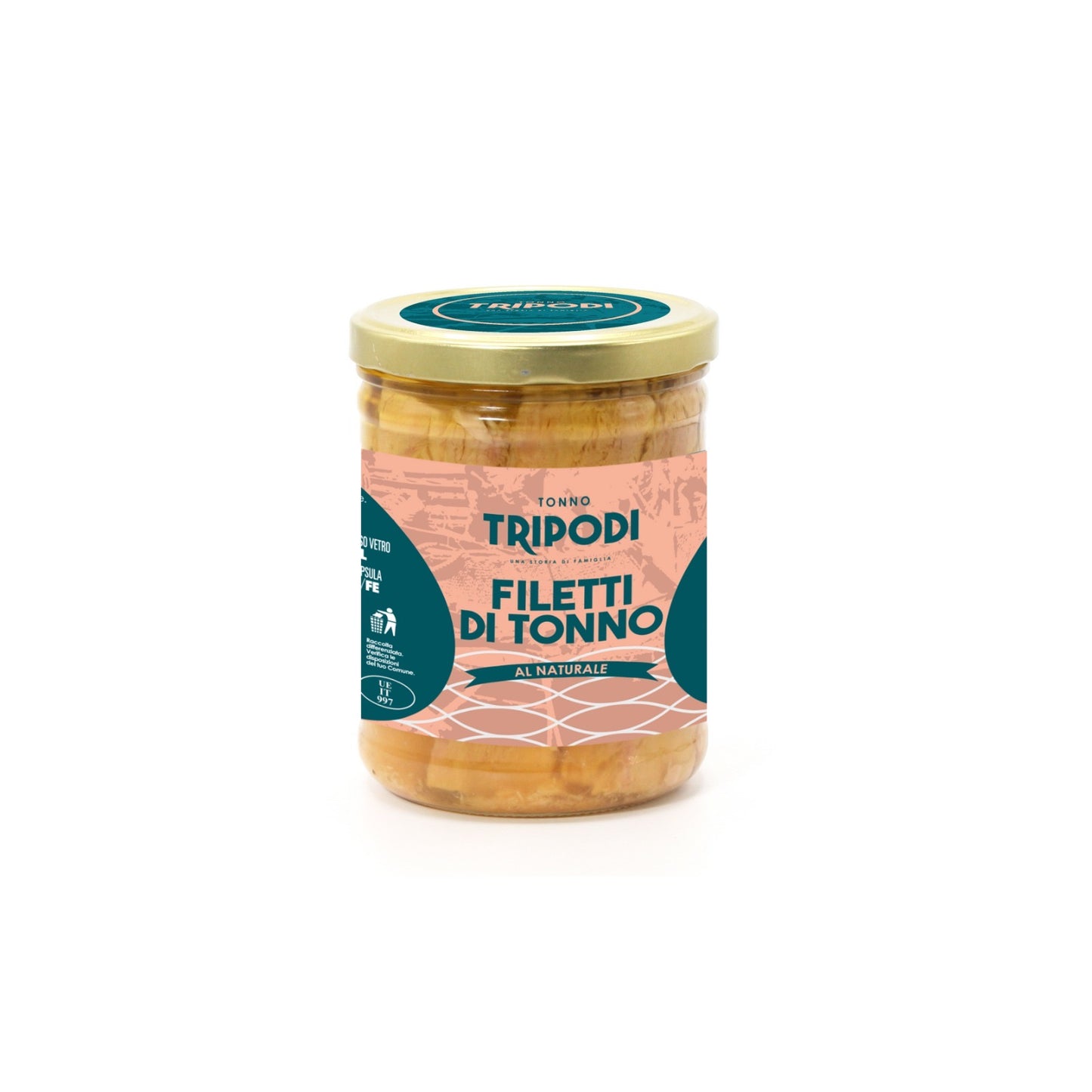 Filetti di Tonno al Naturale 200g